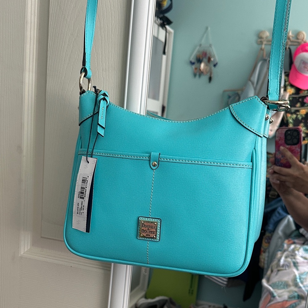 Dooney & Bourke Aqua Shoulder Bag